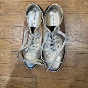 Silent D Metallic Sneakers